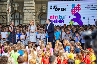 Celé Česko rozehrají malí umělci program happeningu ZUŠ Open nově potrvá dva dny  